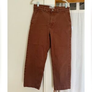 Everlane Straight Leg Crop Regular pants size 12